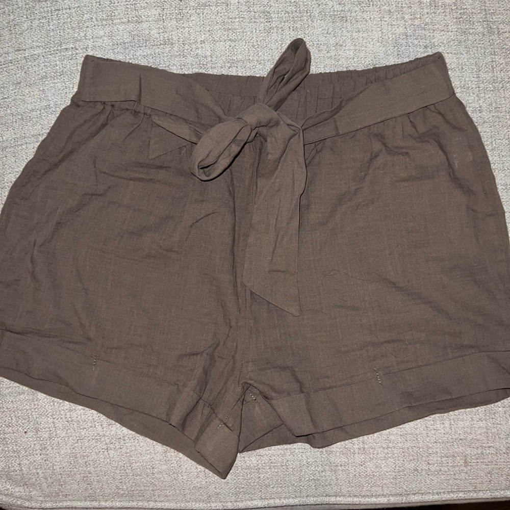 Shein paper bag shorts